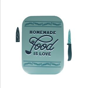 Farberware 2 pc cutting mat and paring knife